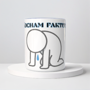 Śmieszny Kubek Dla Księgowych - Kocham Faktury